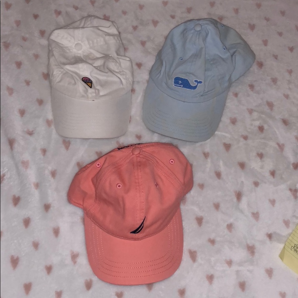 vineyard vines, nautica, and ice cream hats!!!